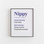 Does Nippy Mean Fast?