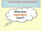 Does Non Equivalent Mean?