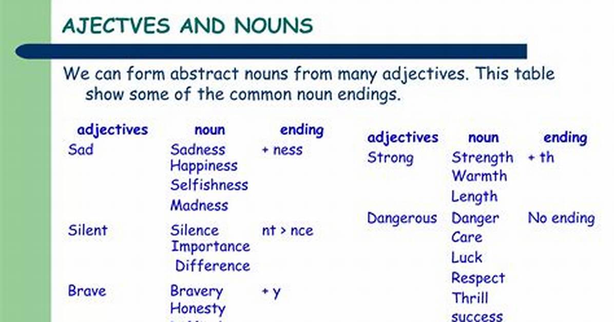 Does Noun Accept Nce?