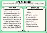 Does Oppression Have a Plural?