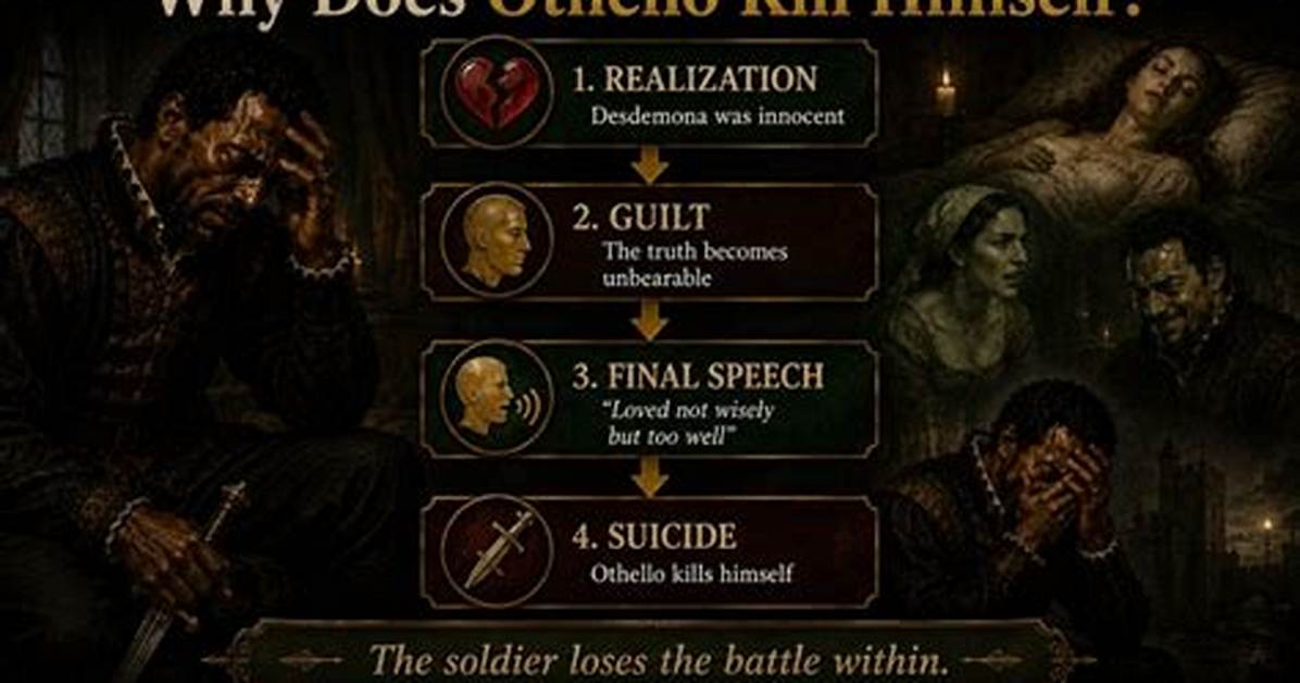 Does Othello Kill Himself?
