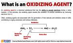 Does Oxidizing Agent Kill Bacteria?