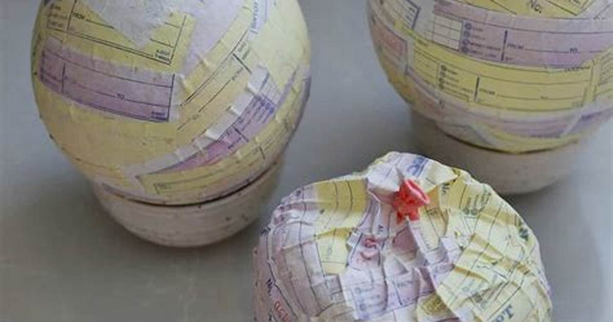 Does Paper Mache Burn?