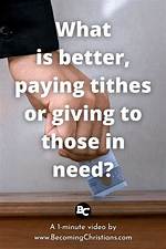 Does Paying Tithes Work?