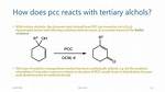 Does Pcc React with Epoxides?