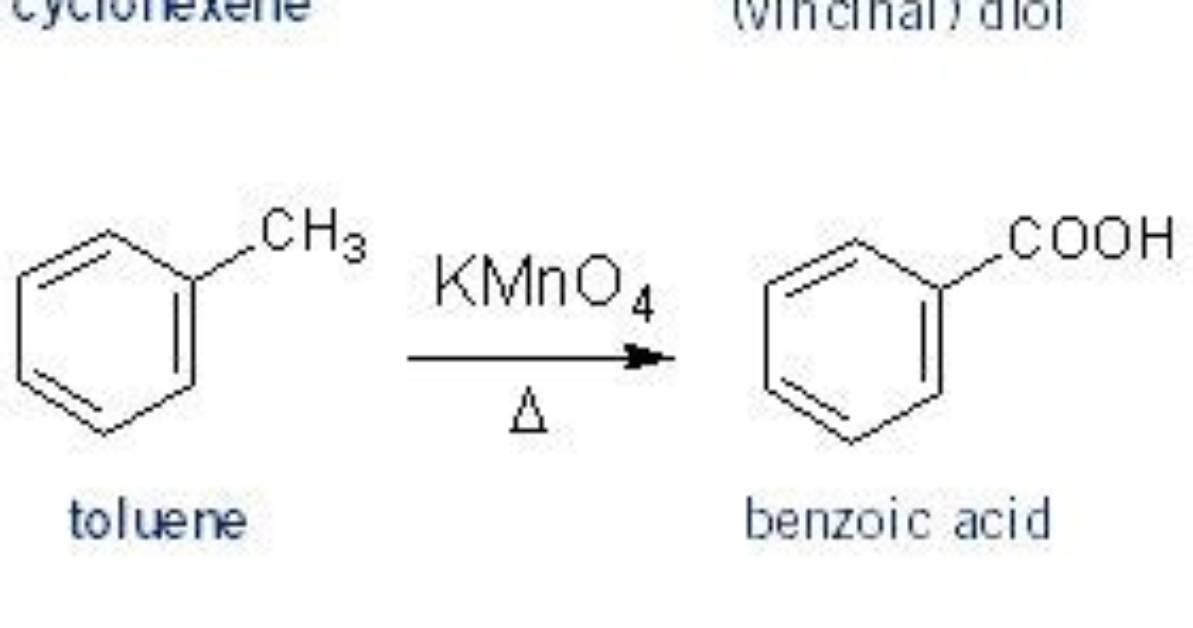 Does Permanganate React with Benzene?