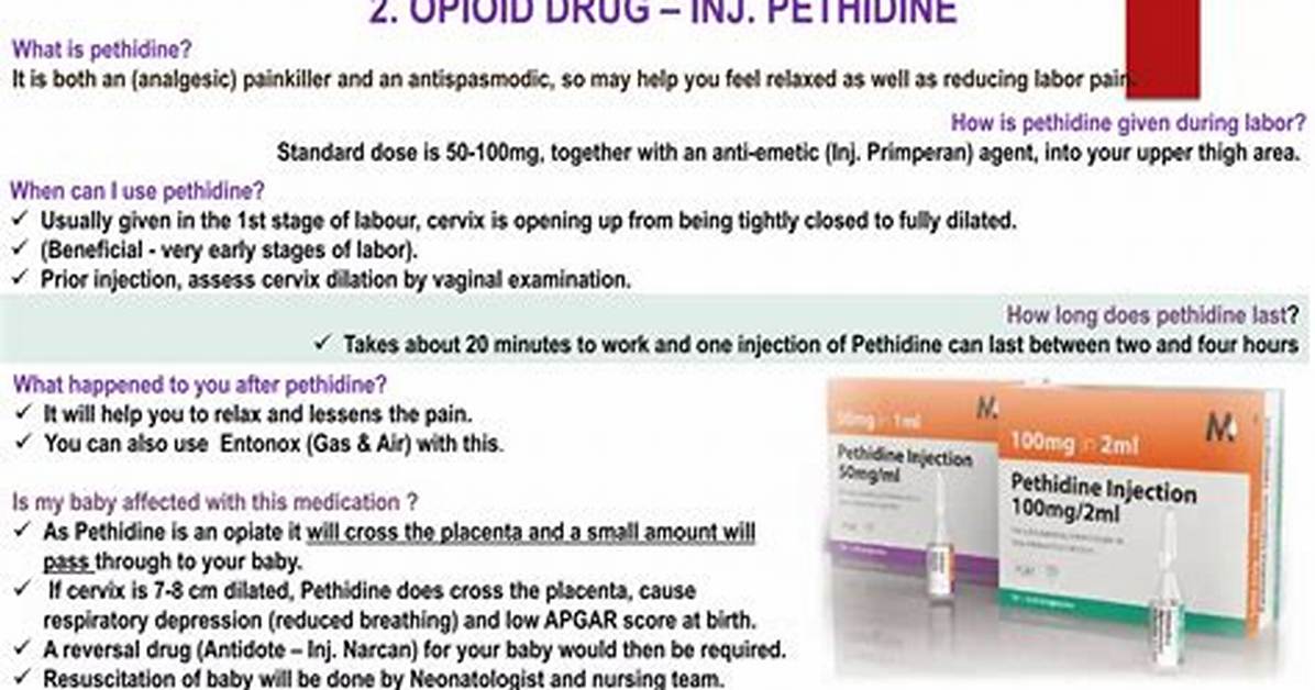 Does Pethidine Help During Labour?