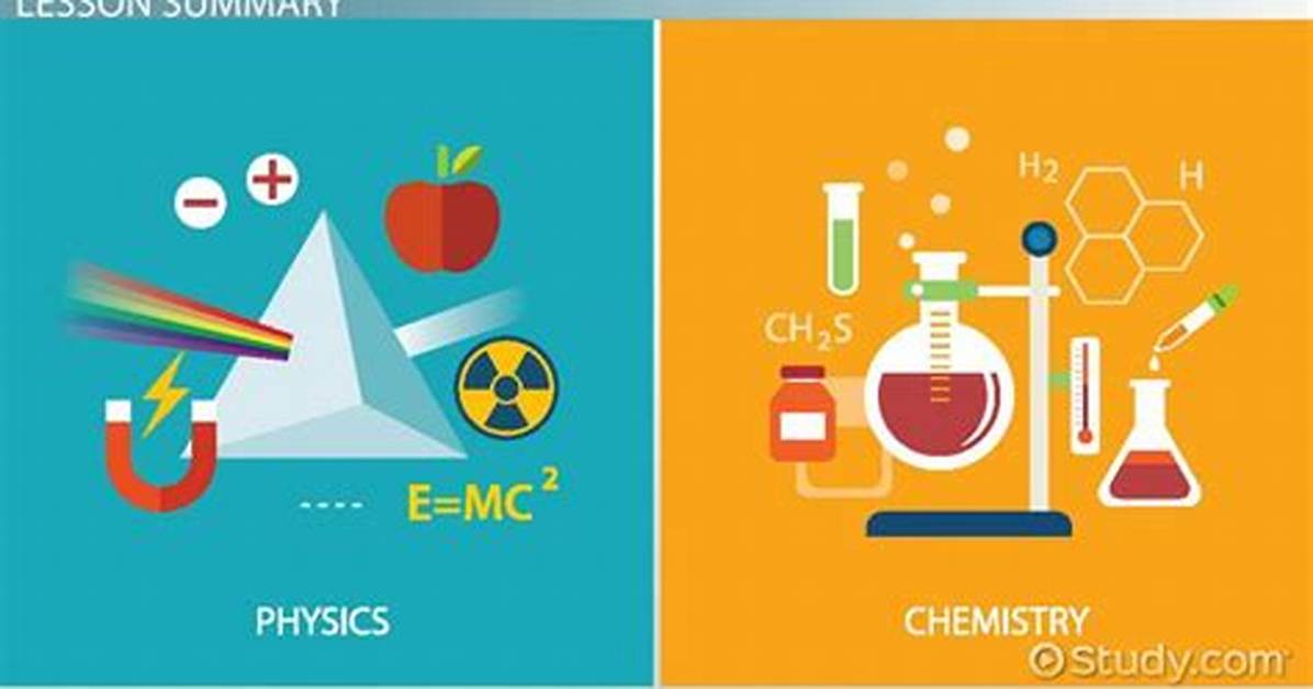 Does Physics Involve Chemistry?