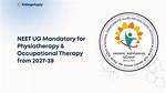 Does Physiotherapy Need Neet?