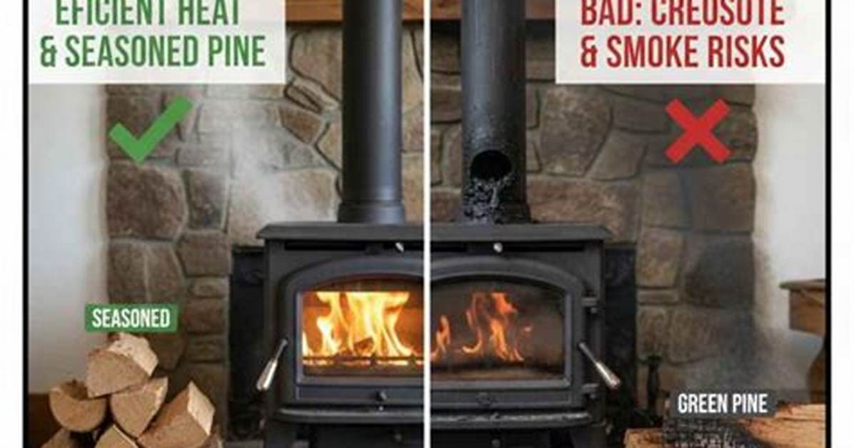 Does Pine Wood Burn?