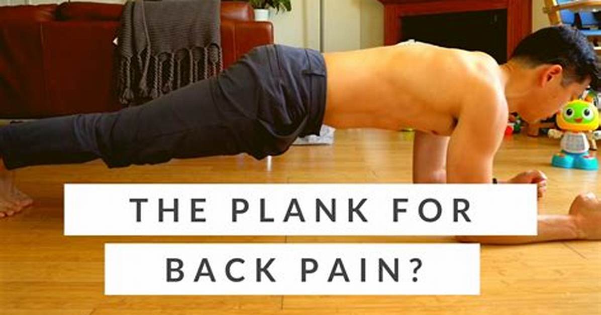 Does Planking Help Back Pain?
