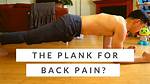 Does Planking Help Back Pain?