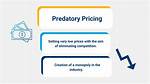 Does Predatory Pricing Mean?