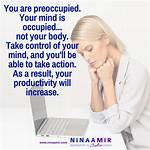 Does Preoccupied Mean Busy?