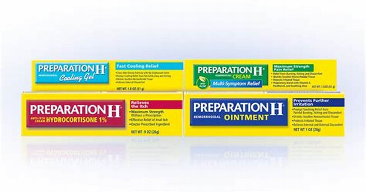 Does Preparation H Work