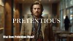 Does Pretentious Mean Fake?