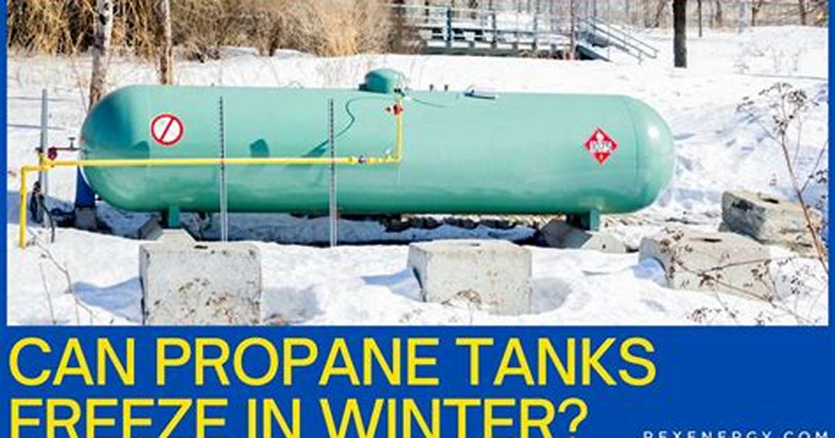 Does Propane Freeze