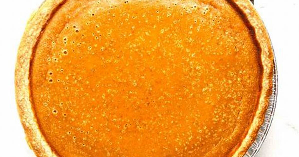 Does Pumpkin Pie Set After Baking?