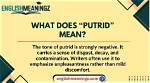 Does Putrid Mean Rotten?