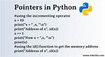 Does Python Have Pointers?