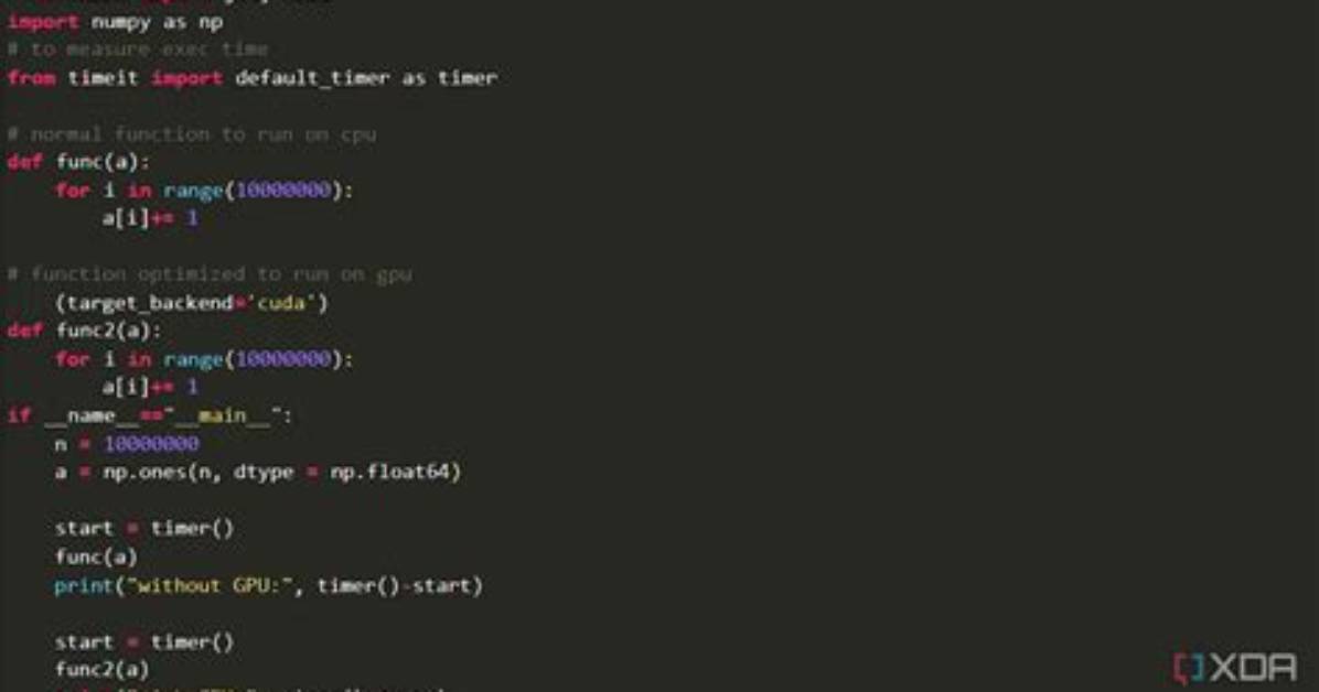 Does Python Use Cpu or Gpu