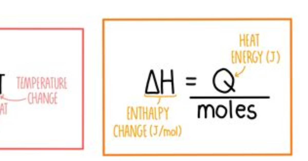 Does Q Equal Delta H?