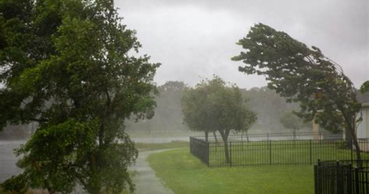 Does Rain Accompanied Hurricane?