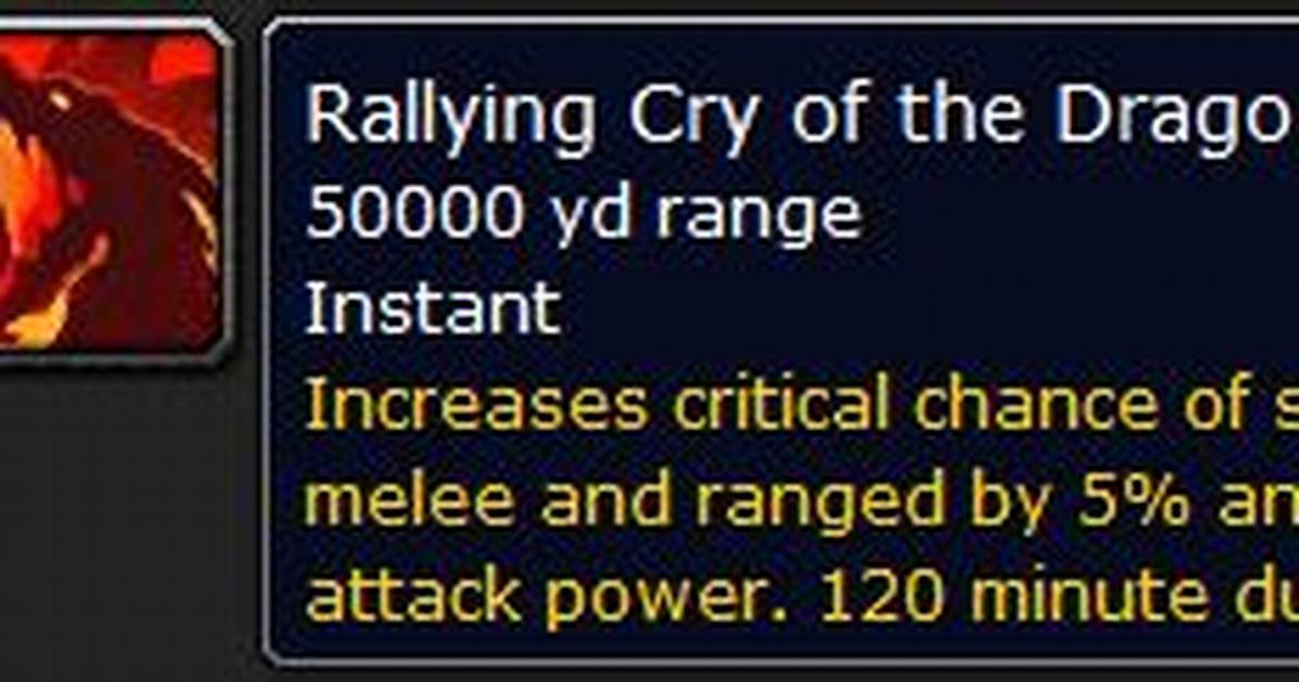 Does Rallying Cry Stack?