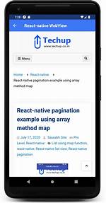 Does React Native Use Webview