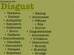 Does Repulse Mean Disgust?