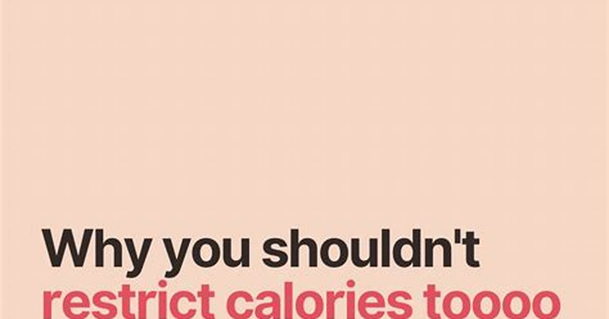 Does Restricting Calories Work?