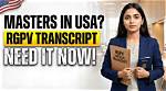 Does Rgpv Send Transcripts to Wes?