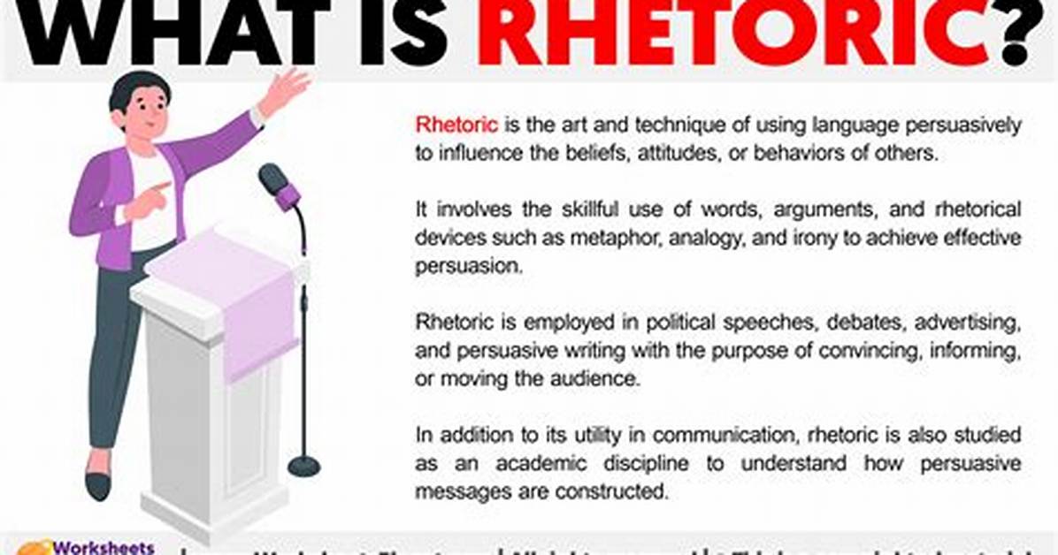 Does Rhetorical Language Mean?