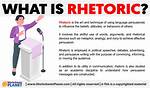 Does Rhetorical Language Mean?