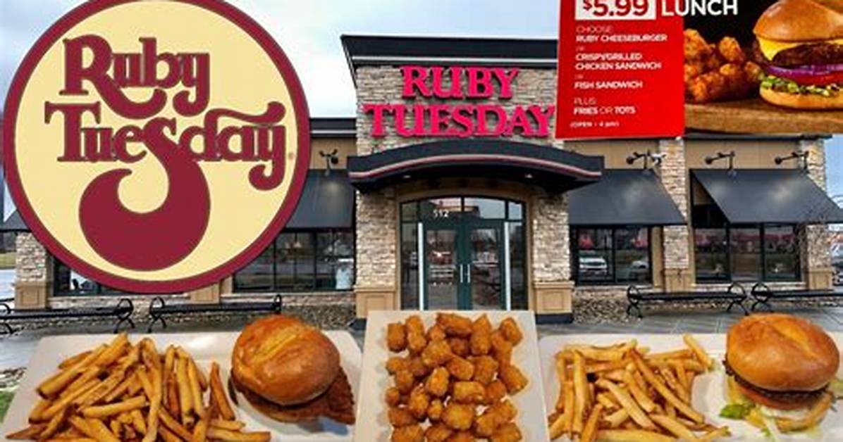 Does Ruby Tuesdays Deliver?
