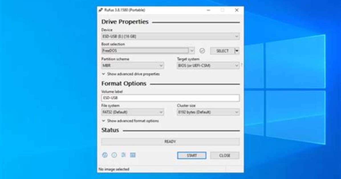 Does Rufus Work Windows 10?