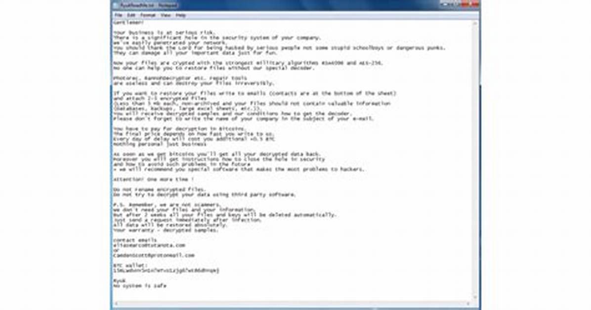 Does Ryuk Affect Linux?