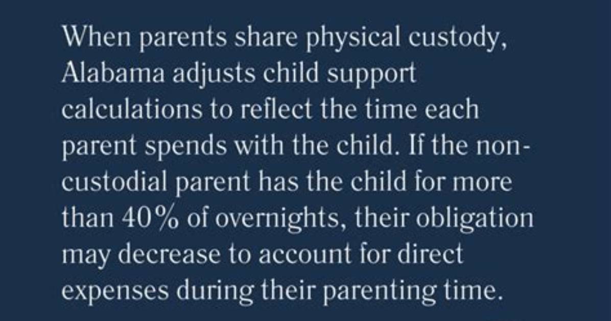 Does Shared Custody Affect Child Support?