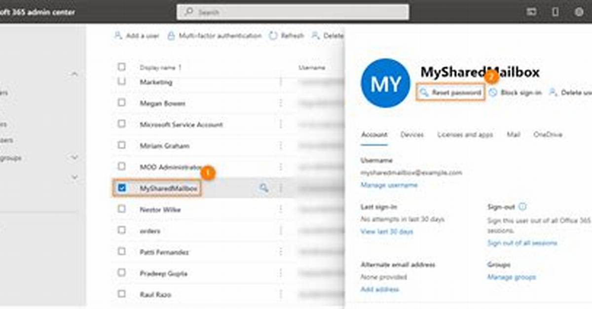 Does Shared Mailbox Have Password?