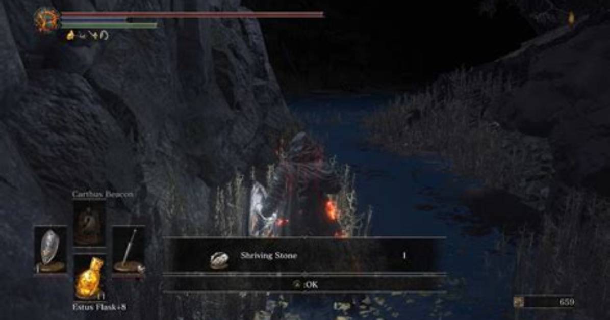 Does Shriving Stone Return Gem?