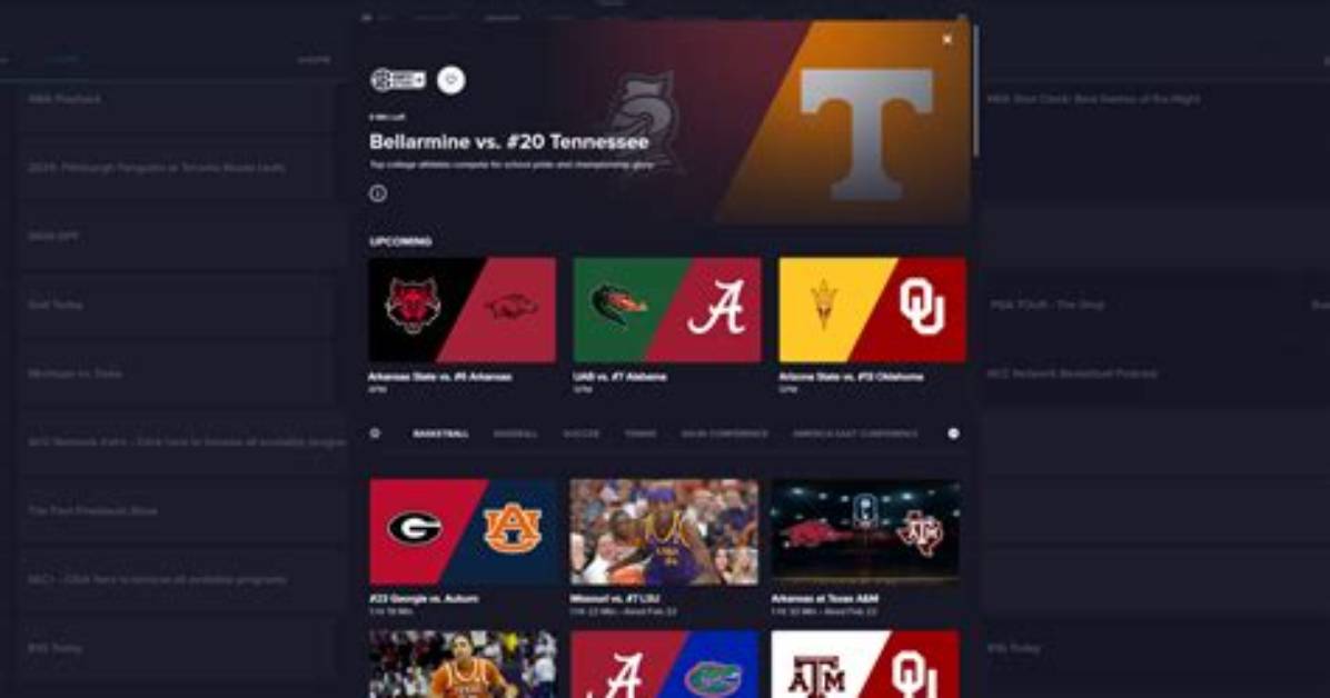 Does Sling Have Sec Network?