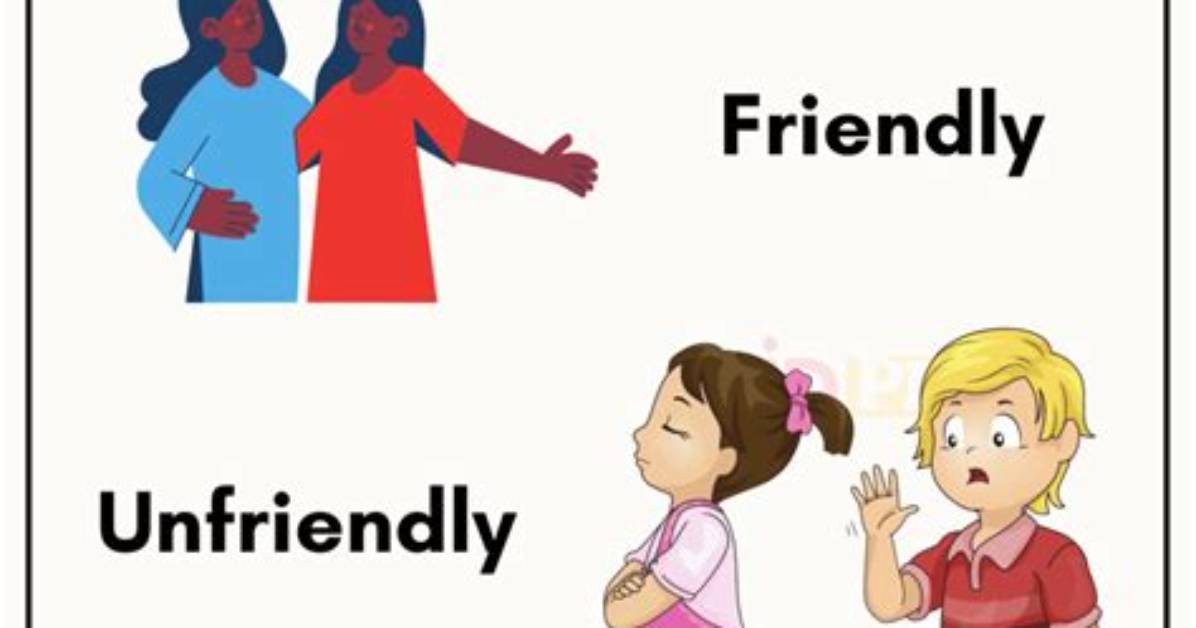 Does Sociable Mean Unfriendly?