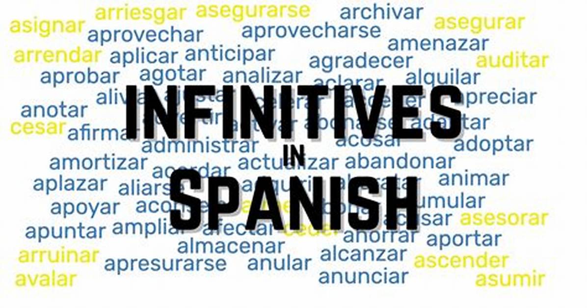 Does Spanish Have Split Infinitives?