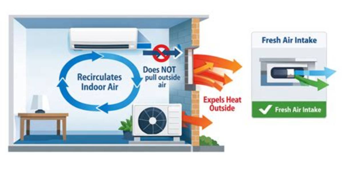 Does Split Ac Circulate Fresh Air?