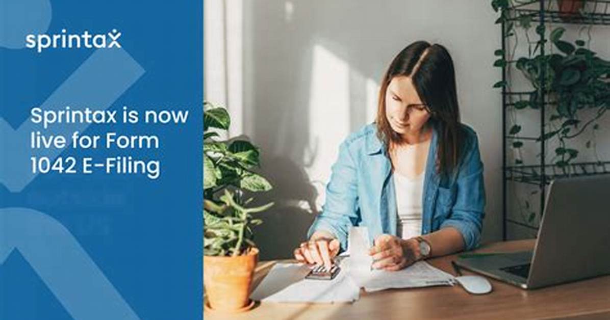 Does Sprintax File Electronically?