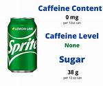 Does Sprite Have Caffine