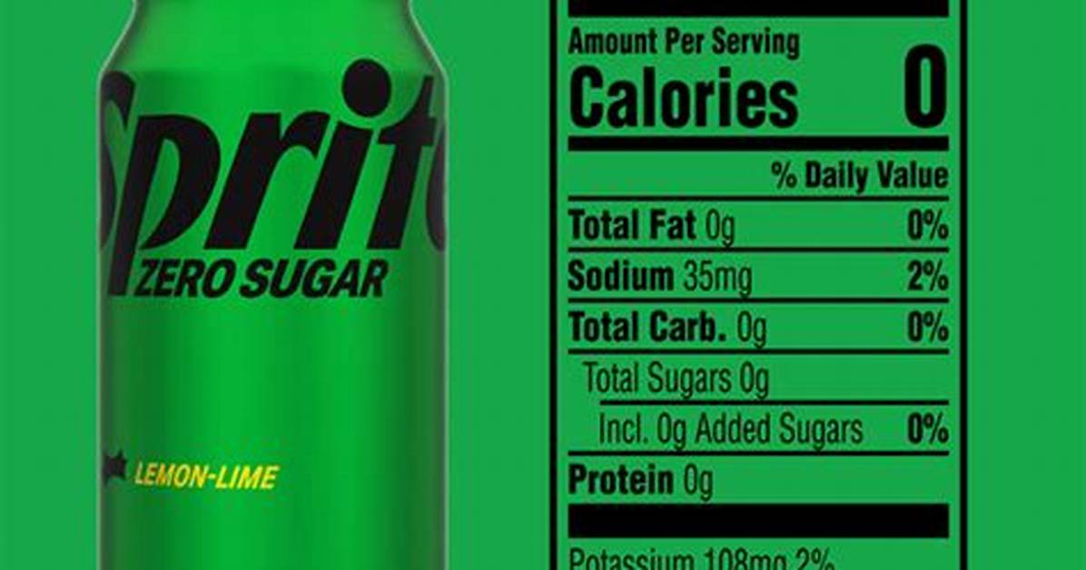 Does Sprite Zero Have Caffeine