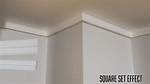 Does Square Set Cornice Crack?
