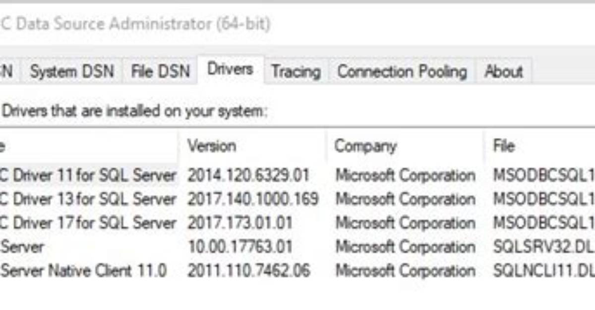 Does Ssms Use Odbc