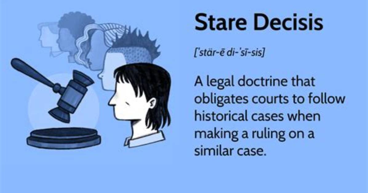 Does Stare Decisis Mean?